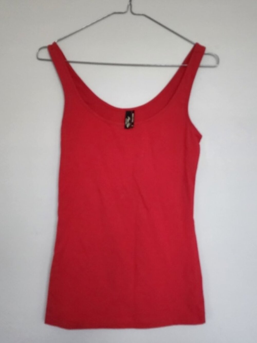 Miss Shop Red Singlet Cami Tank Top Sleeveless